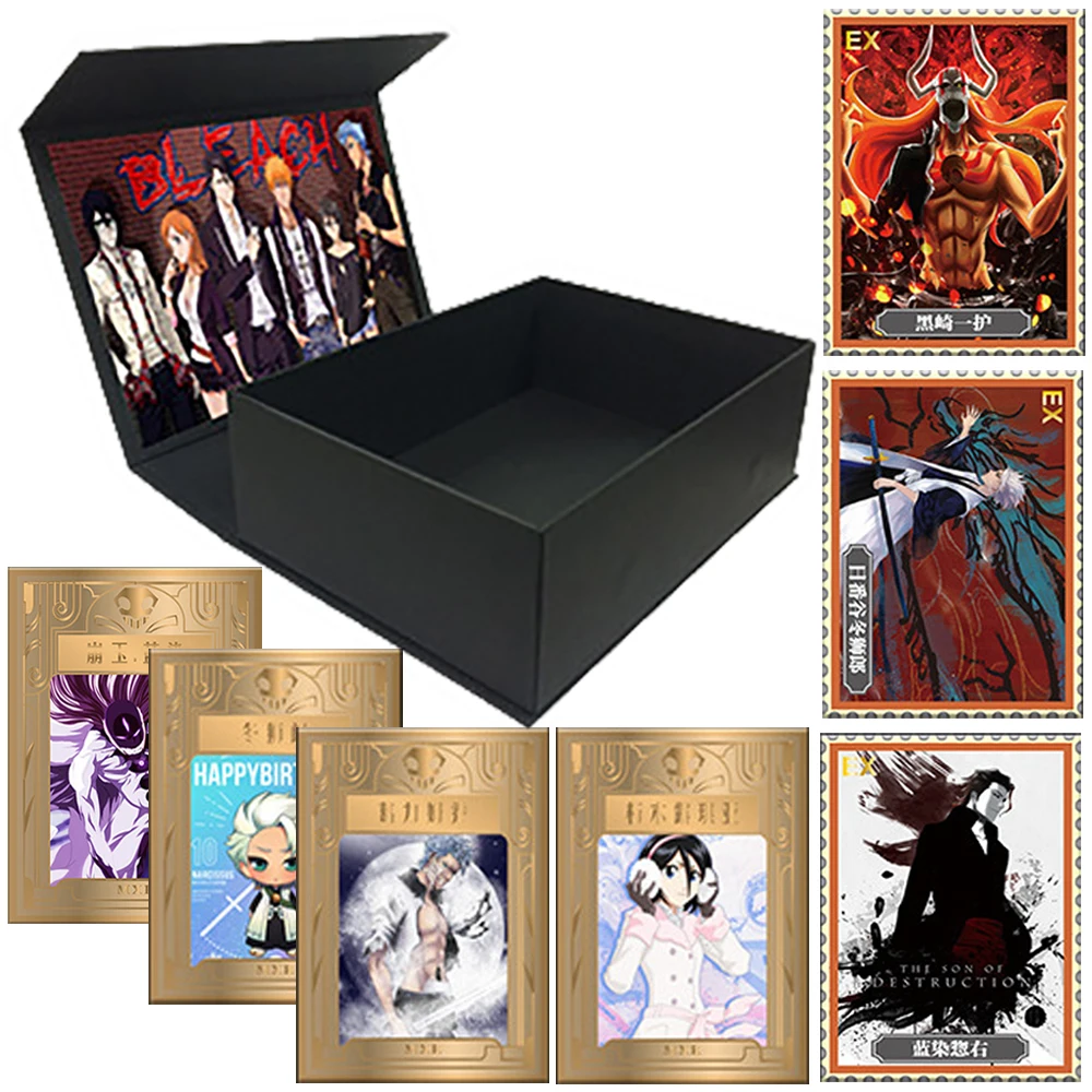 

Коллекционная карта Bleach, фэнтези, аниме, главный герой, Куросаки Ичиго, карта с креативным персонажем для мальчиков и девочек, сокровища, праздничные подарки