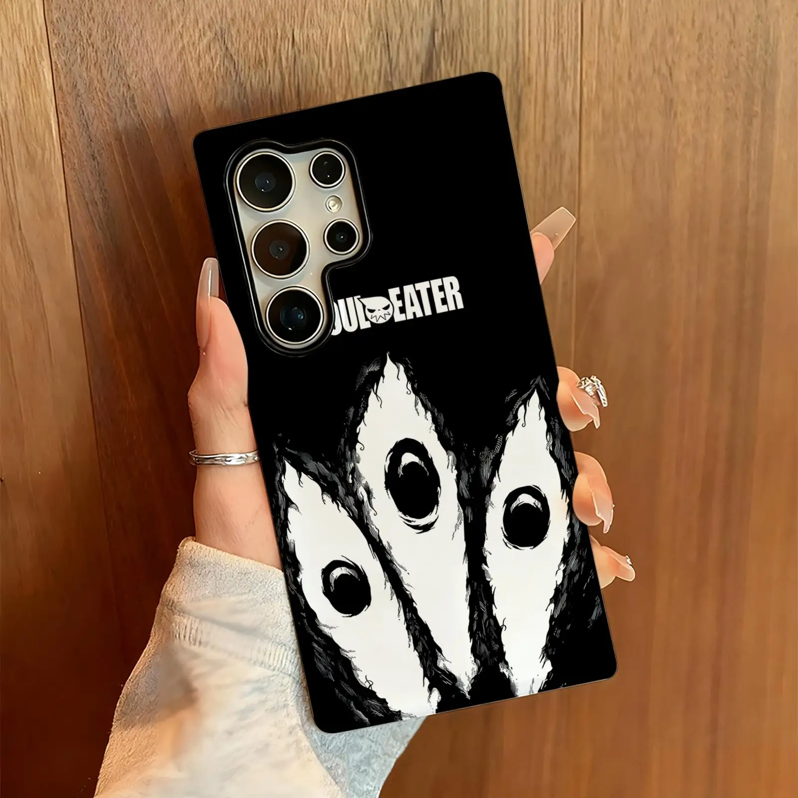 Anime SOUL EATER  Phone Case For Samsung Galaxy S26 25 S24 S23 S22 S21 Ultra Glossy Film Phone Case view 4