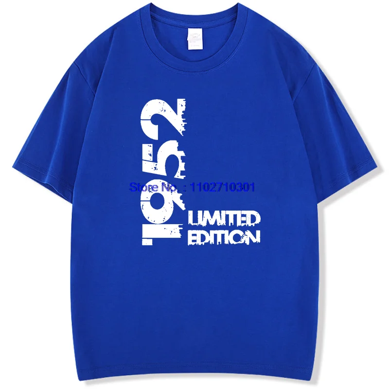 ولد في عام 1952 موضة هدايا عيد الميلاد تي شيرت قطن جديد قمصان وتي شيرت تي شيرت بلايز الصيف للجنسين ملابس الشارع الشهير تي شيرت #2