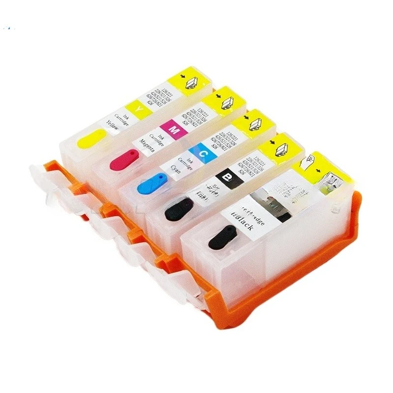 PGI-525 CLI526  Refill Ink Cartridge  Kits For Canon iP4850 iP4950 iX6550 MG5150 MG5250 MG6150 MG8150 MX885 MG5350 MG6250