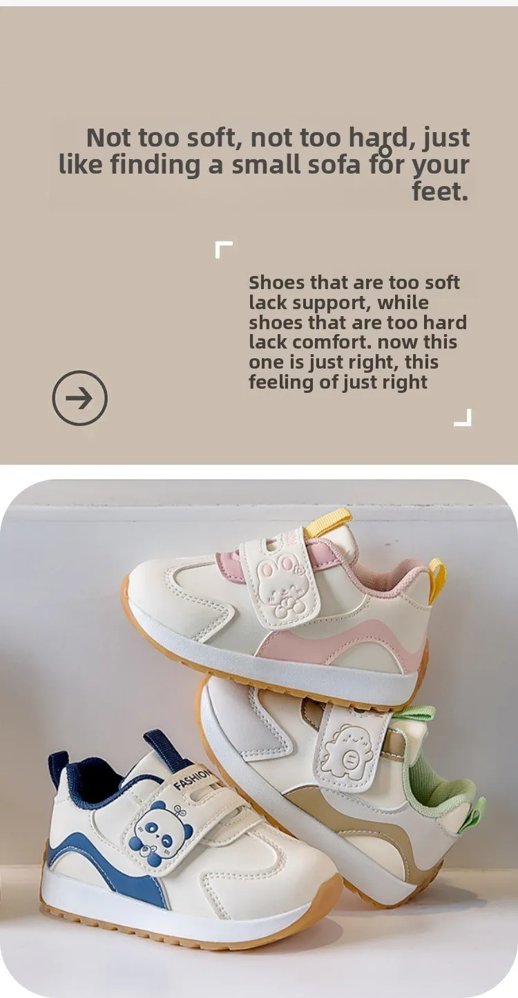 Kleinkindschuhe, Kinderschuhe, Cartoon-Sneaker mit weicher Sohle, rutschfest, lässige Turnschuhe für Babys, Jungen und Mädchen, Größe 16–30, bequeme Kinderschuhe – Detail 2