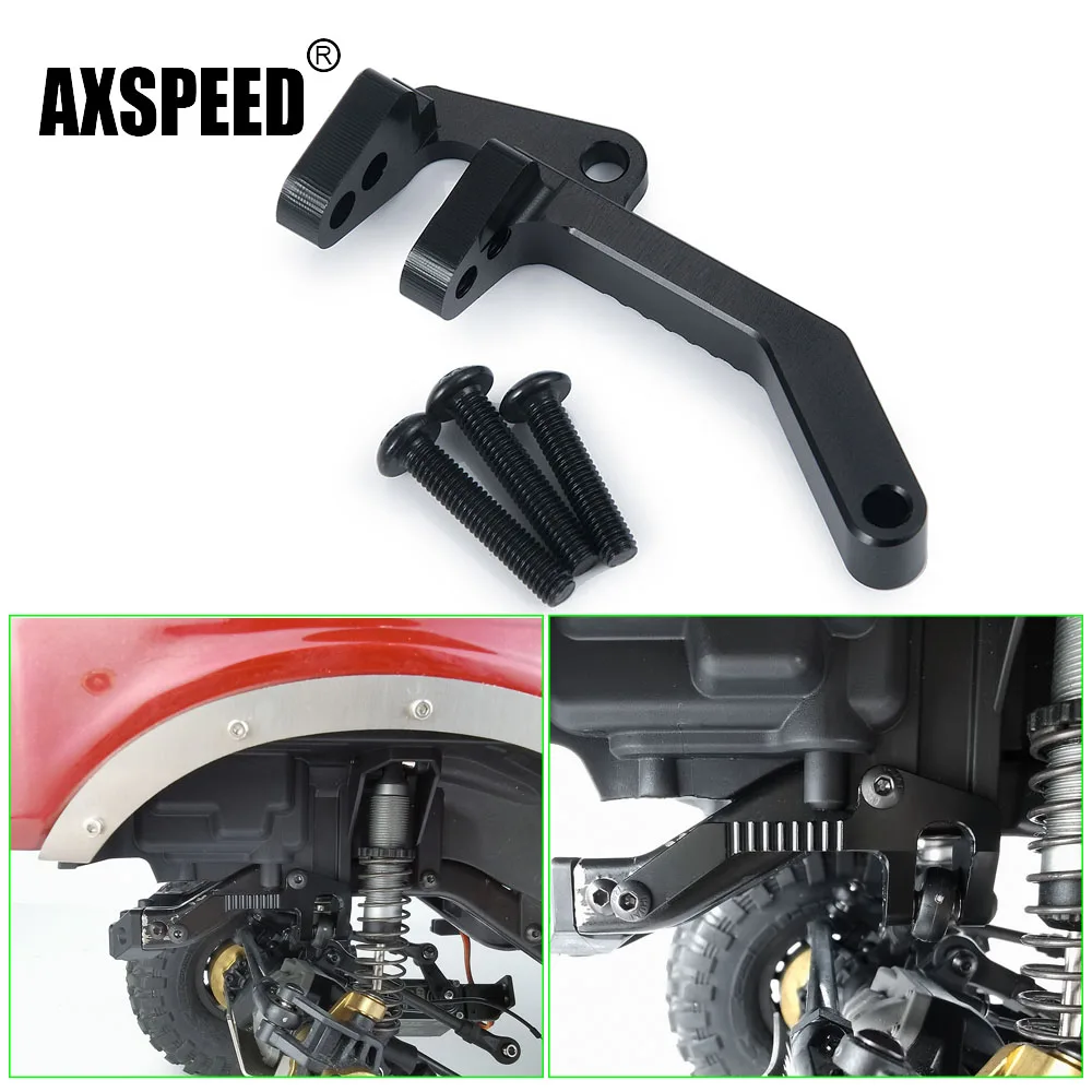 AXSPEED CNC Aluminum Alloy Panhard Mount for TRX-4 TRX4 Bronco TRX-6 G63 1/10 RC Crawler Car Truck Parts Accessories