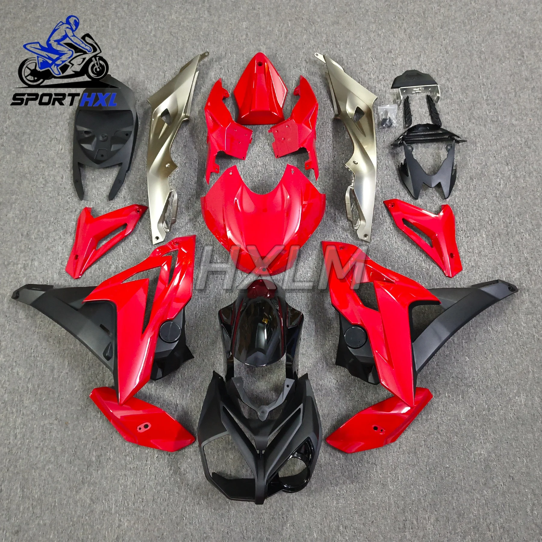 For BMW S1000R M1000R 2015-2017 Fairing Motorcycle Set Body Kit Decoration Plastic Guard Plate Accessories Shell Injection Red
