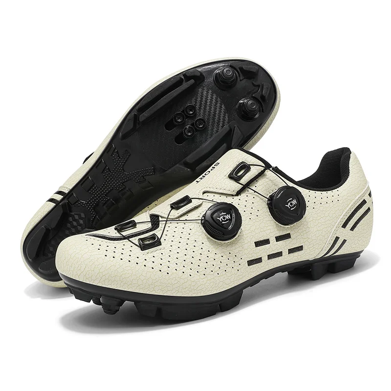 

Cycling updated model MTB Bike Men Racing Contest Self-Locking Speed Bicycle Sneakers Women Spd Cleats Cycling Footwear