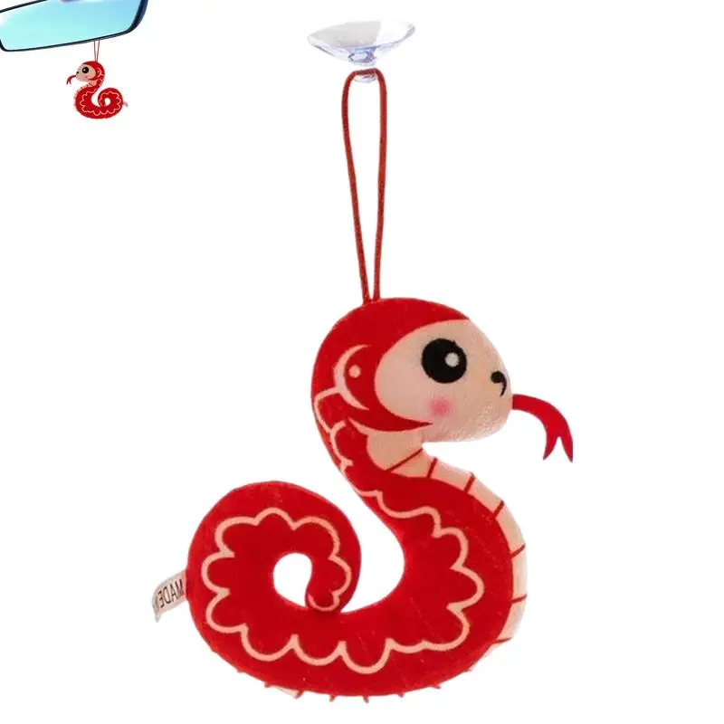 Snake Plush Toy Small Plush Pendant Plush Snake Doll For Backpacks Cute Plush Pendant Purse Backpack Accessories For Men And