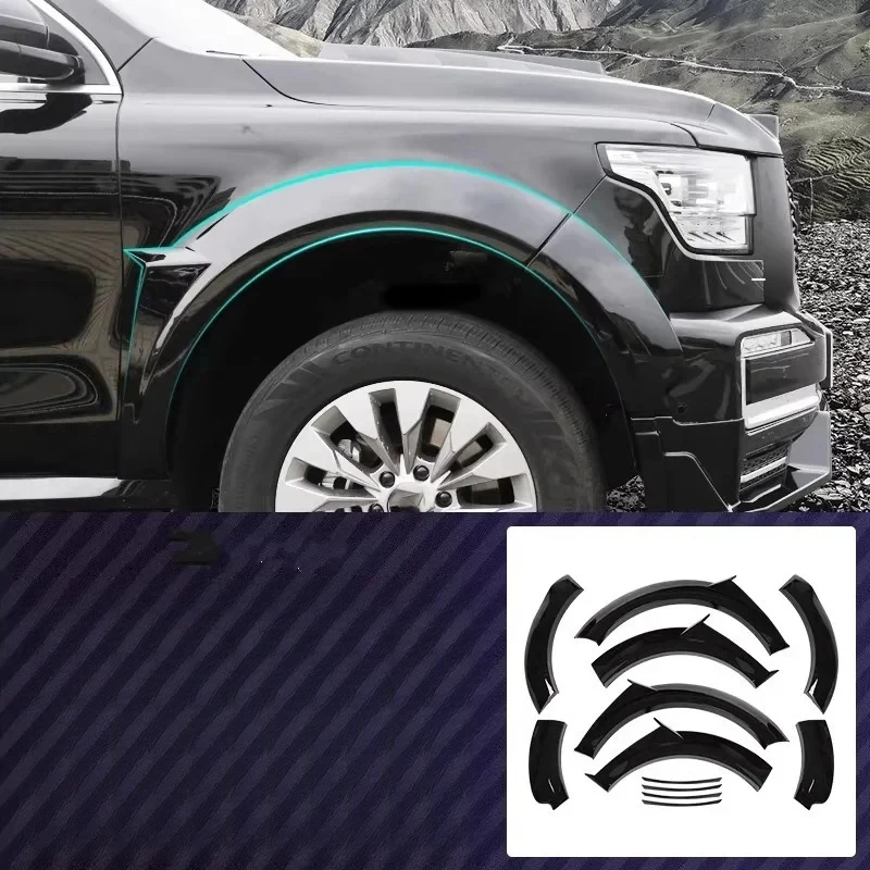 

Factory Hot Sale Wide Flar Wheel Eyebrow Protector Guard 0 New Energy Modified