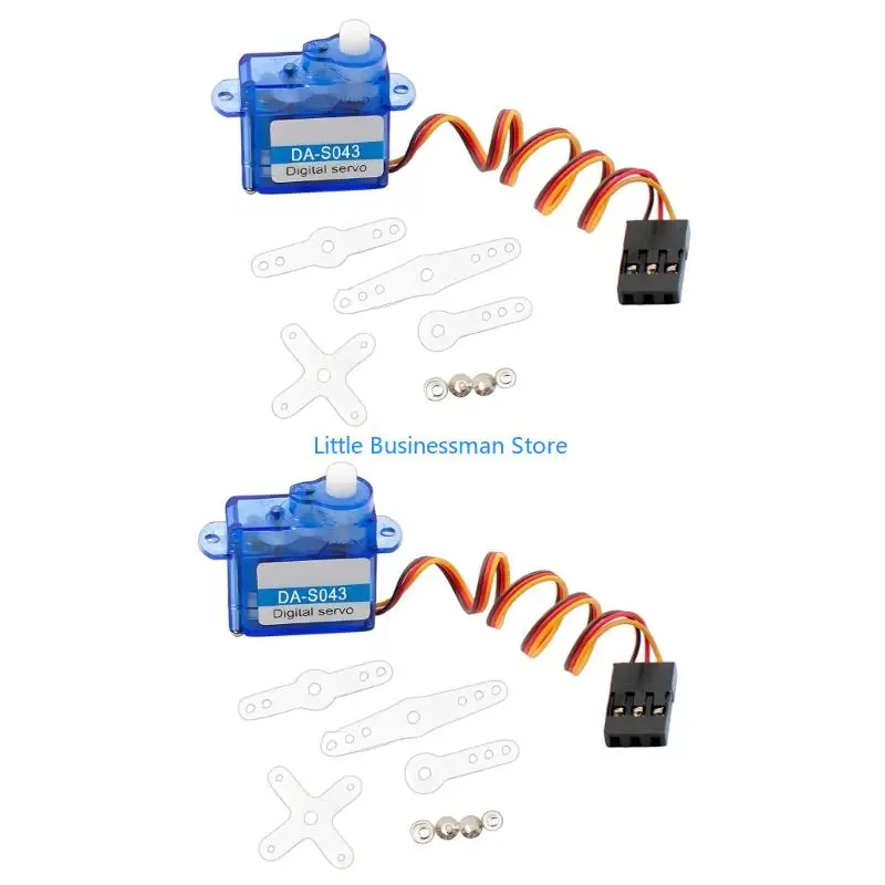 Servomotor mit 0,8 kg Drehmoment für ferngesteuerte Autos und Hubschrauber M76A – Detail 2
