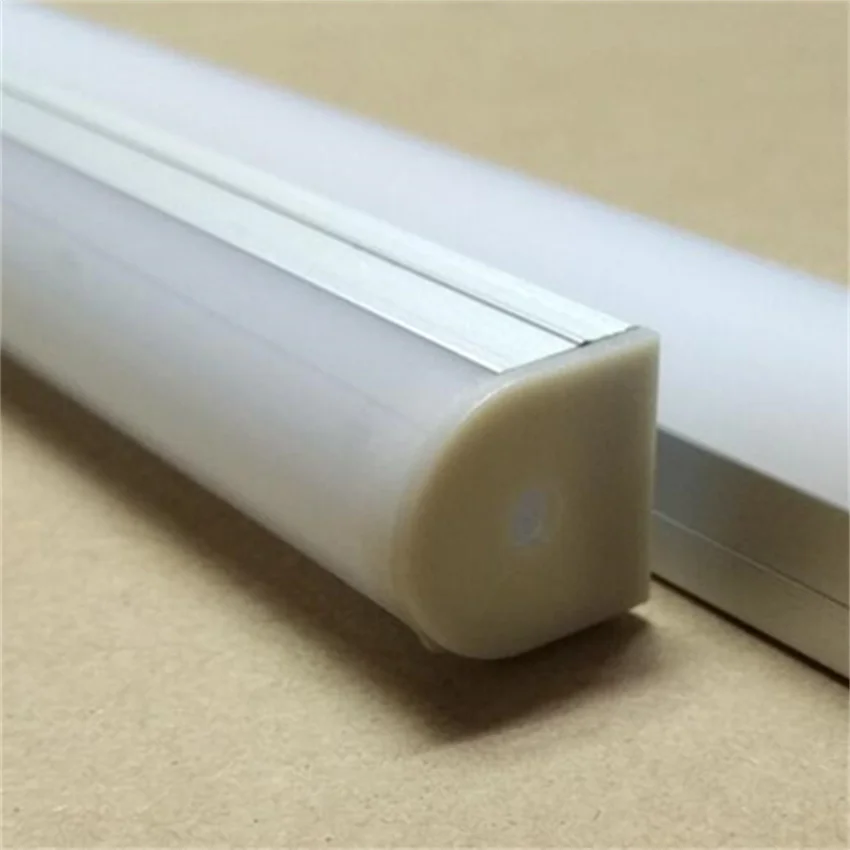 

2m/pcs Alu flat thin linear LED Profile extrusion led strip profile led aluminum channel with round cover