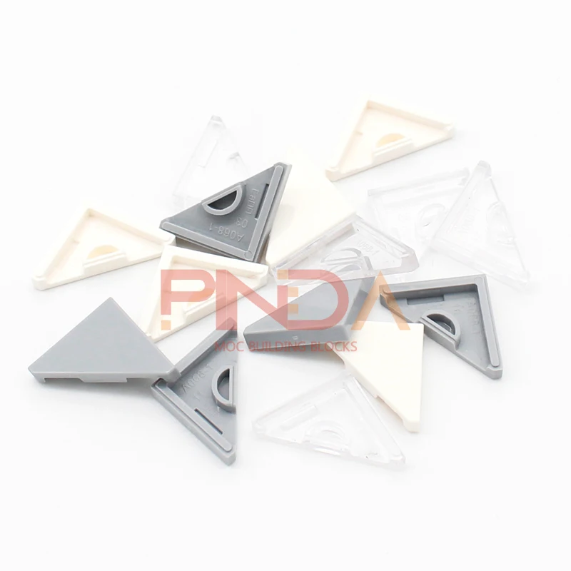 

50 pz MOC FAI DA TE Blocchi di Costruzione Piastrella Speciale Modificato 2x2 Mattoni Triangolari Compatibile con 35787 Assembla