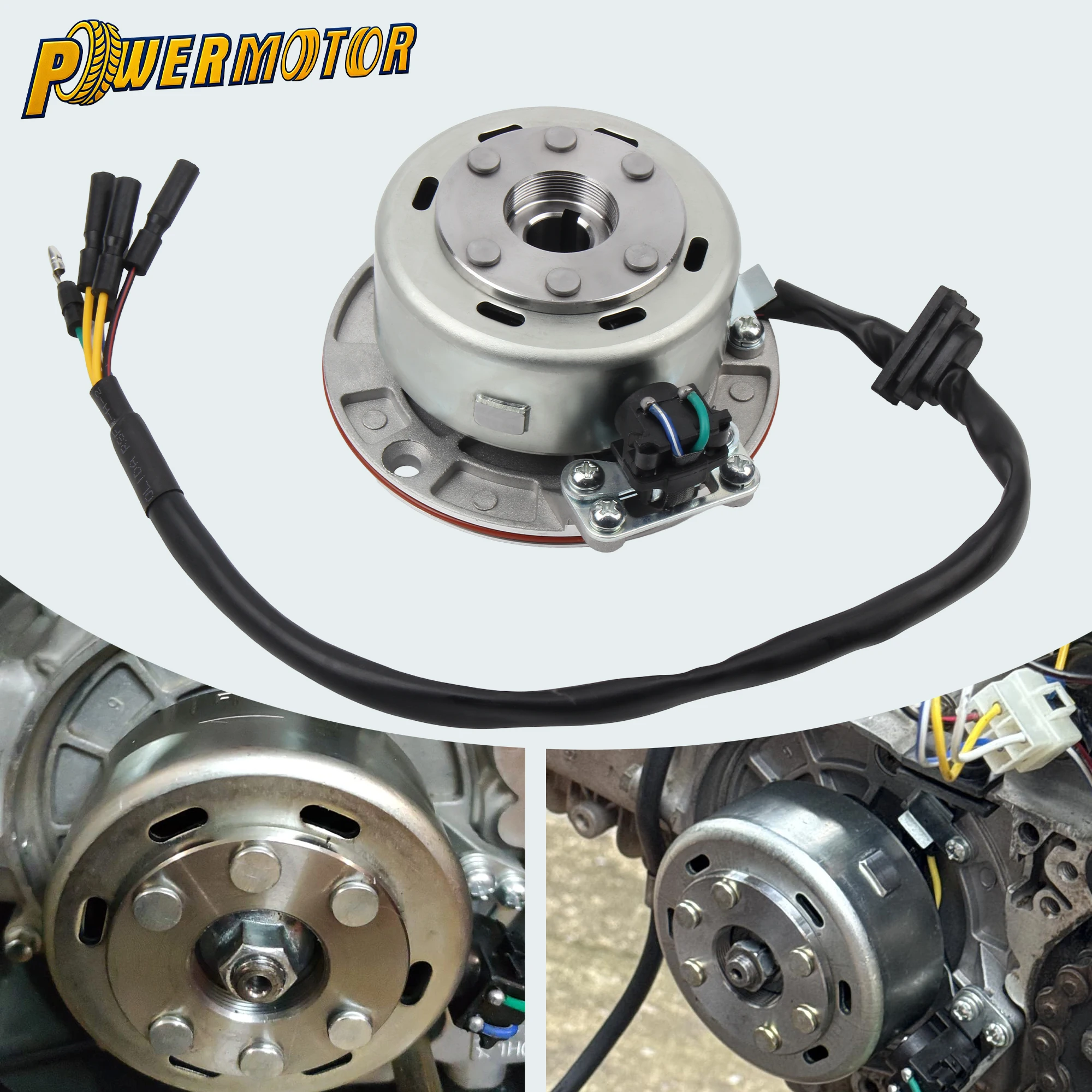 

Motorcycle Stator Coil Rotor Magneto Kits For Yinxiang Lying 150CC 160CC Dirt Pit Bike Engine Parts Motorbike Motor Accessories