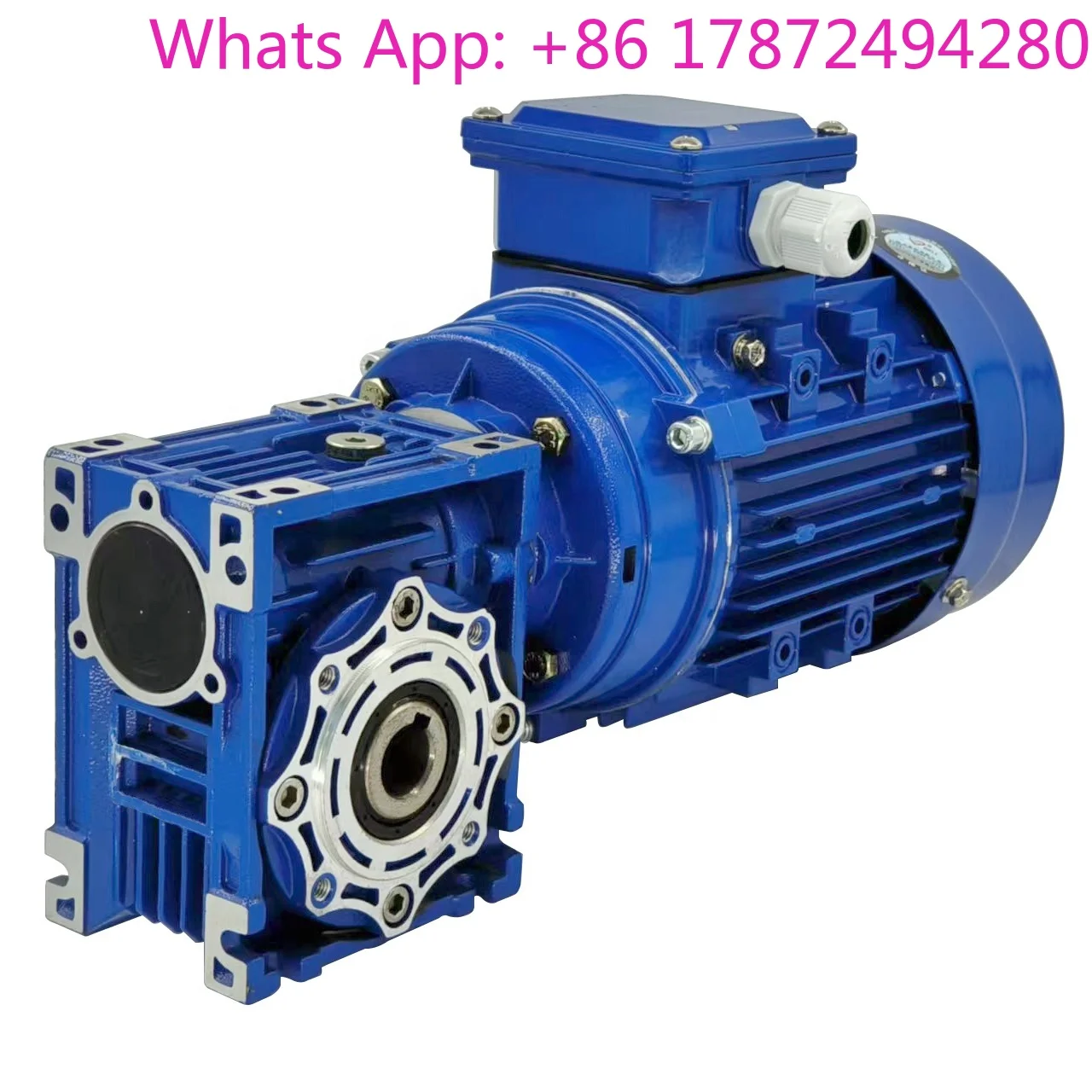 NMRV110 worm gear reducer can work long time in dreadful conditions and can be matched with 0.5-7.5 kw motor