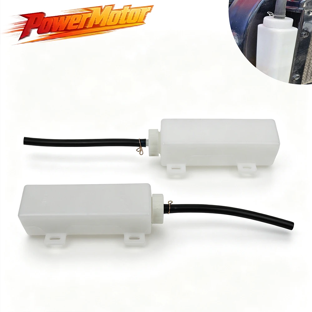 Motorcycle Coolant Overflow Tank Engine Water 15.3x5x5cm For Zongshen Loncin Lifan 150cc 200cc 250cc Replacement Accessories