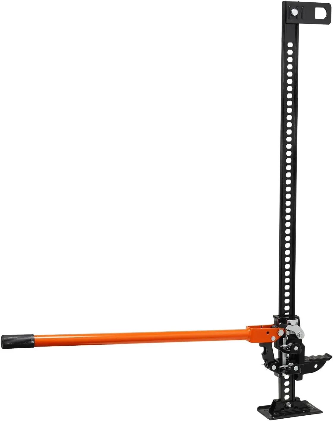 

Durable Farm Jack, 48" Multi-Use Utility Jack, Supports Up to 7000 lbs, Ratcheting Mechanism for Off-Road, Tractor, Truck, SUV U