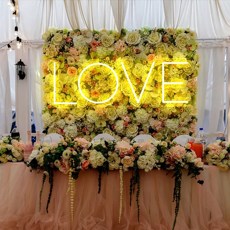 Arte de néon personalizado amor sinal proposta casamento quarto festa led dia dos namorados interface usb acrílico decoração da parede luz presente