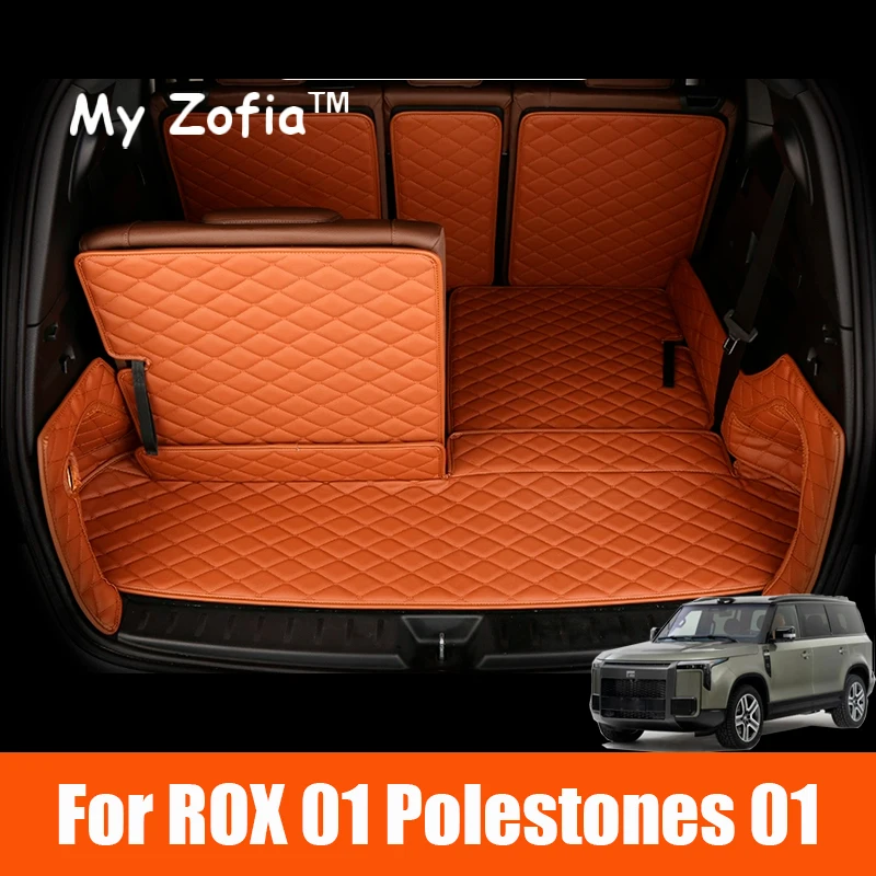 

For ROX 01 Polestones 01 2024 2025 Rear Trunk Full Coverage Mat Cover Seat Backrest Protection Pad Cargo Liner Anti Dirty Mat