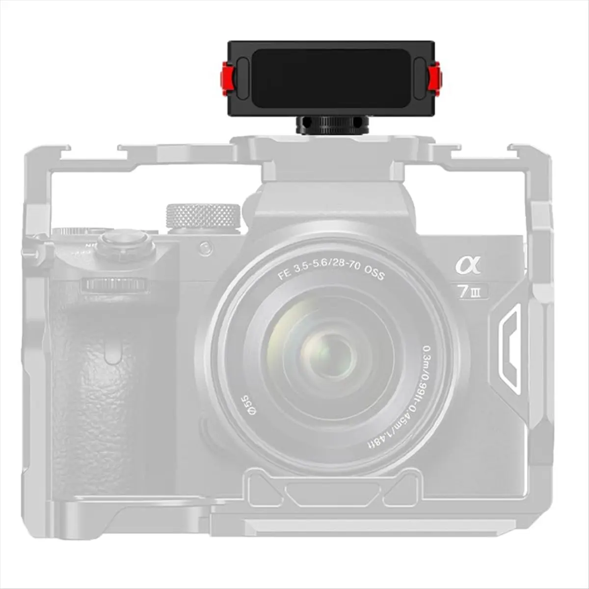Suitable for GO3S/3 Mini 1/4 Quick-Release Base with 360° Multi-Angle Adjustment with 1/4 Screw Hole,A