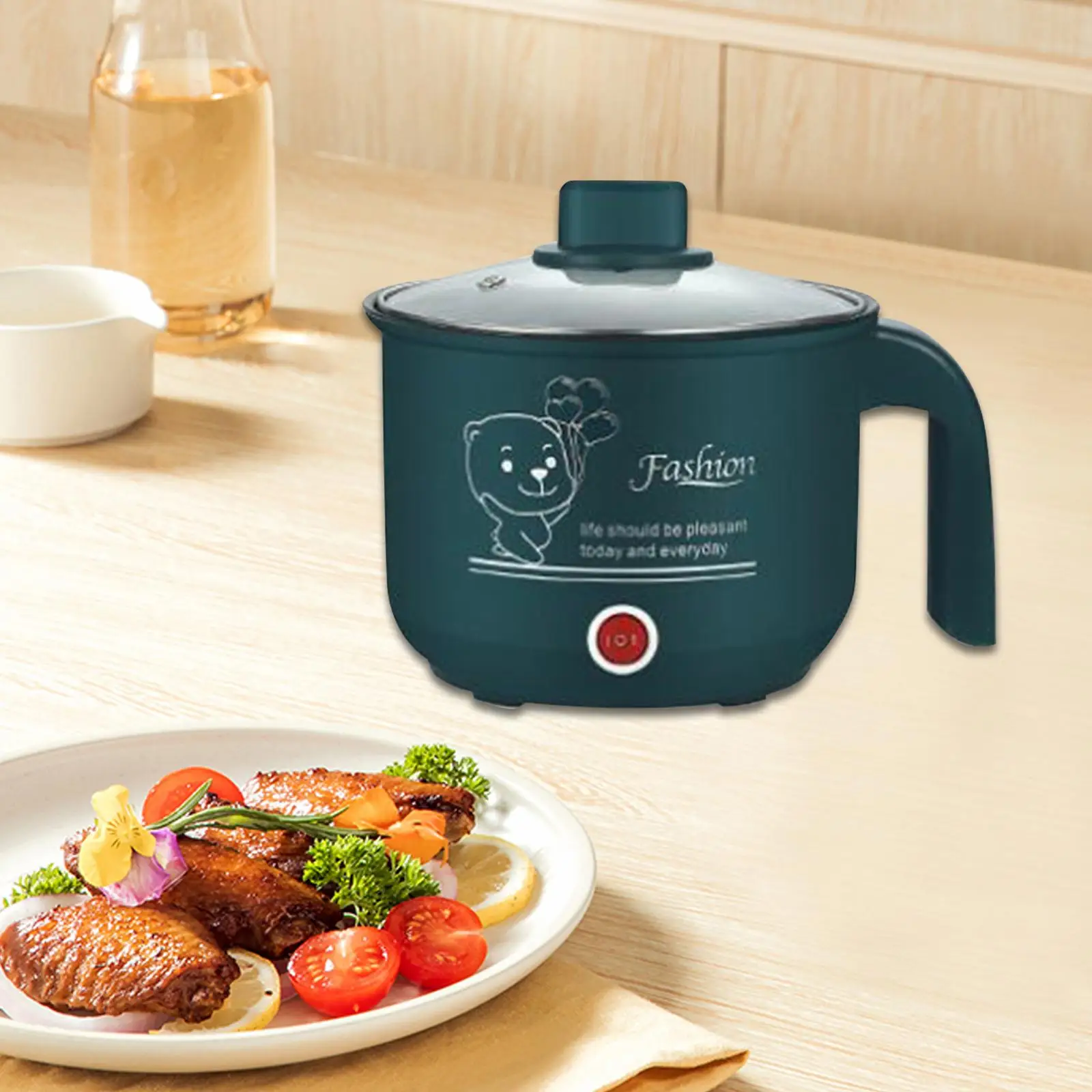 Multifunctional Electric Cooker Mini Soup Steamer for Boiled Egg Steamed