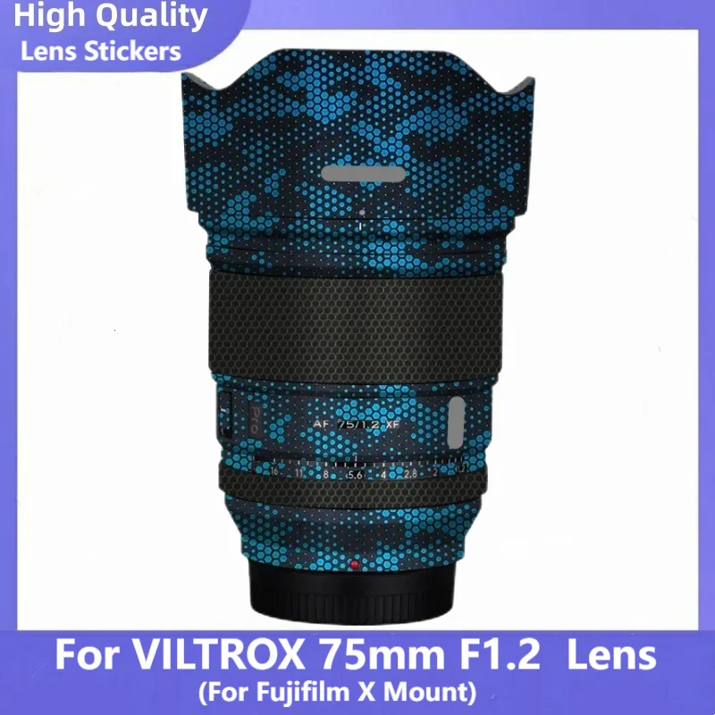 

Наклейка на объектив Viltrox Pro AF 75 мм F1.2 XF (для Fujifilm X Mount) Наклейка на объектив виниловой пленки AF75 75 1,2 F/1.2 XF