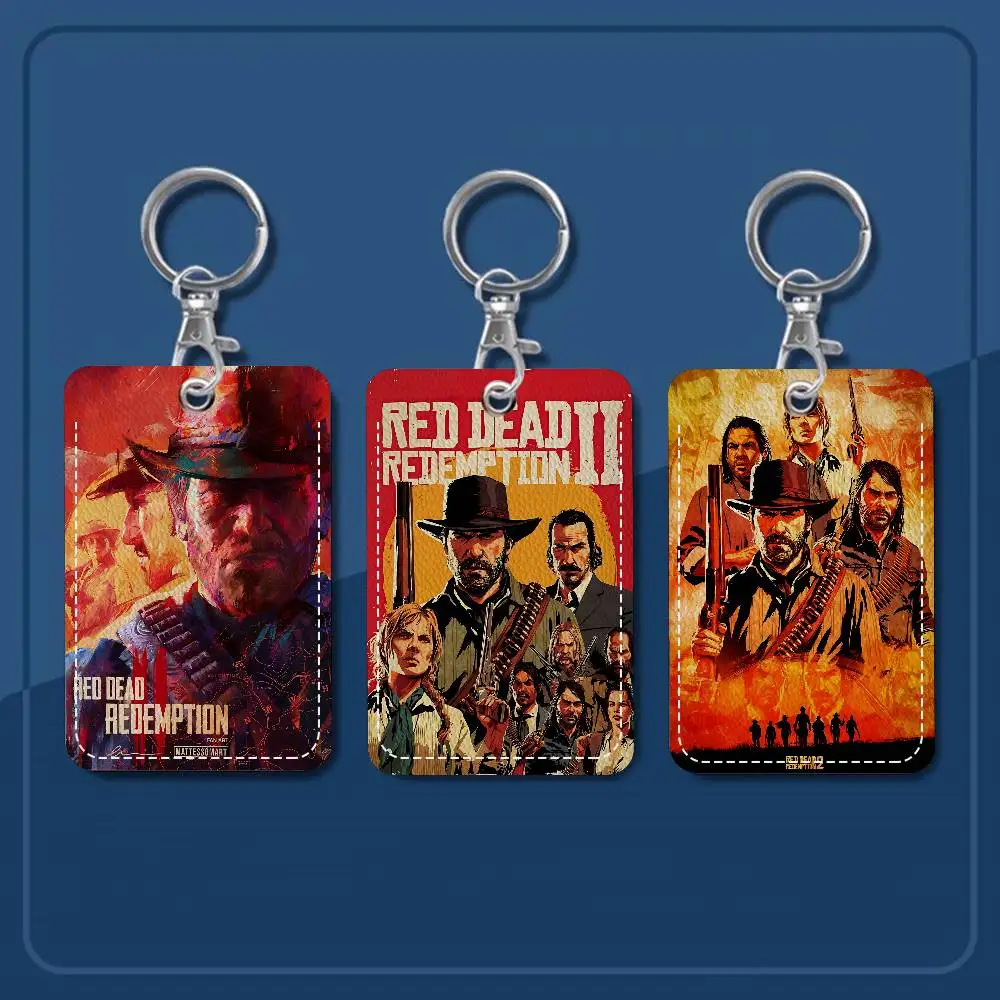 

Game R-Red Dead R-Redemption 2 1pc INS Creative Cartoon Student Campus Card Holder For Meal Card, Bus Card, Work Card, Etc