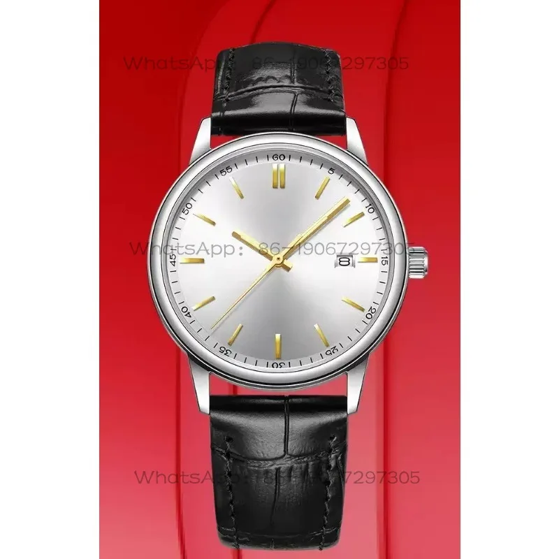 Classic Men's Quartz Watch Casual Simple Fashion Waterproof Pointer Watch