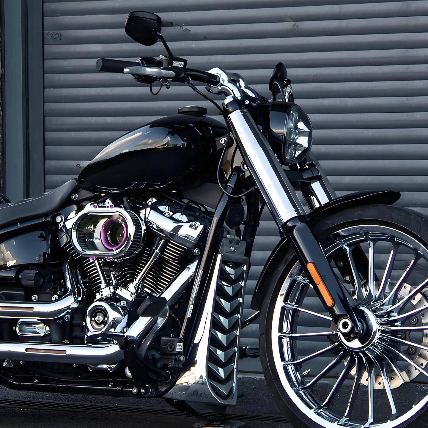 Suitable for refitting aluminum integrated bold front fork shock absorber sleeve dust-proof shock absorber