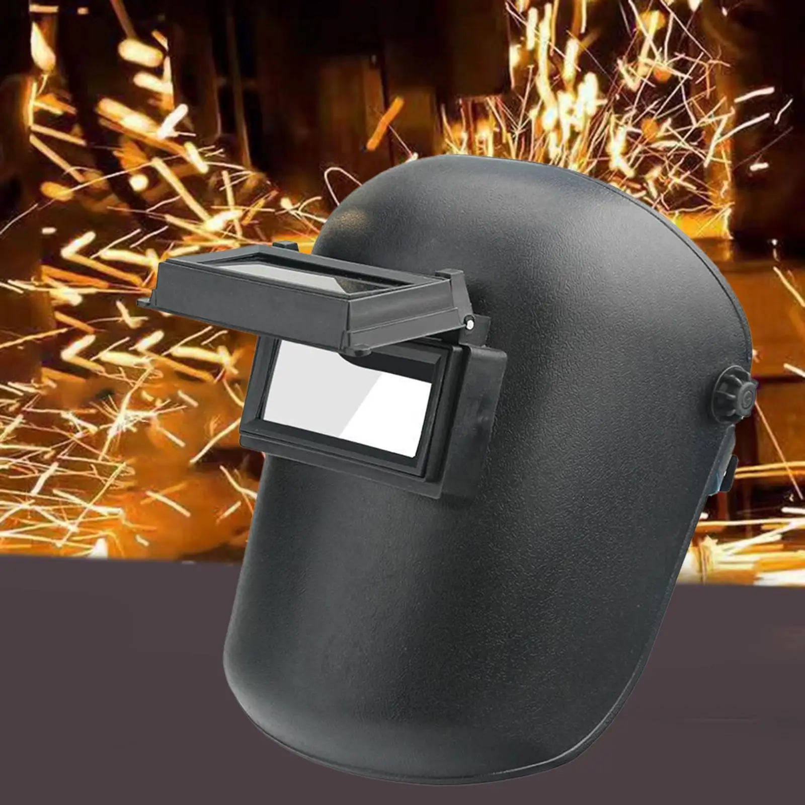 Flip Front Welding Masks Anti Splashes 180 Degree Rotation Comfortable