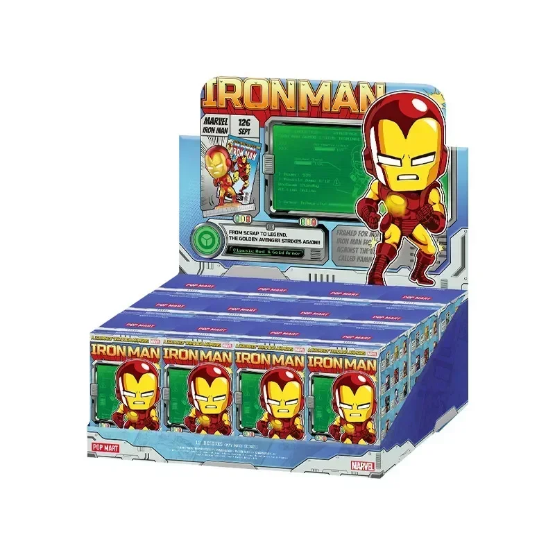 

POP MART IRONMAN A JOURNEY THROUGH ARMORS Series Trendy Mystery Box Anime Action Figure Blind Random Box Toys Model Dolls