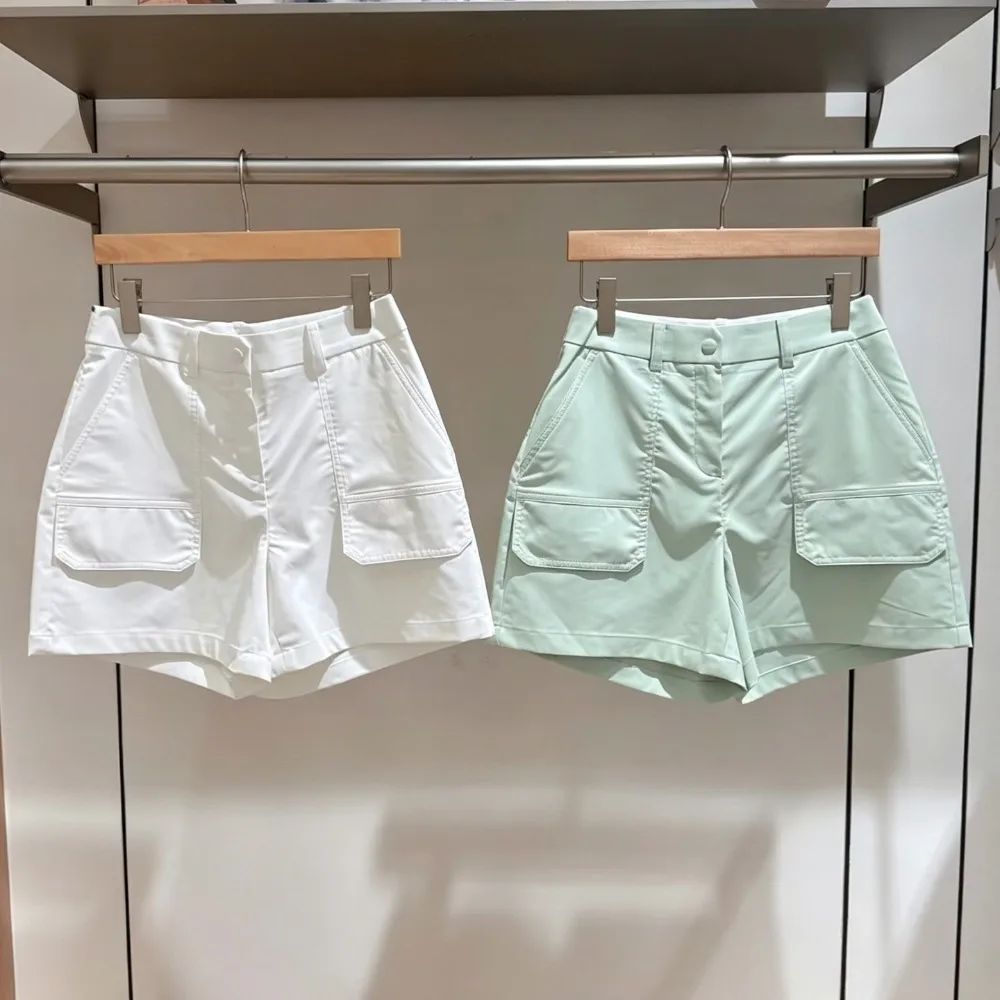 Women's Golf Shorts 2026 Summer New Korean Style Slimming Versatile Breathable Quick-Dry Lightweight Polyester Casual and Sporty