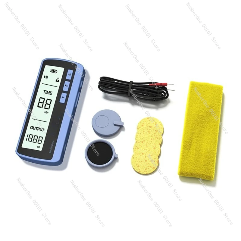 

Head physiotherapy instrument, portable wireless micro-current fatigue relief sleep massager