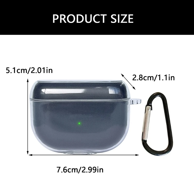 غطاء مقاوم للصدمة قابلة للغسل غسل جلدي مقاوم للماء علبة واضحة لـ 10 Gen2 K1kf