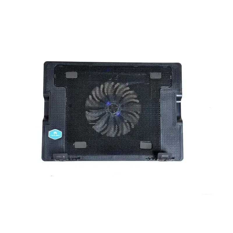 Single Fan Gaming Laptop Cooler Fans Adjustable Height Exhaust Fan Stand USB Port Adjustable Wind Speed Radiator