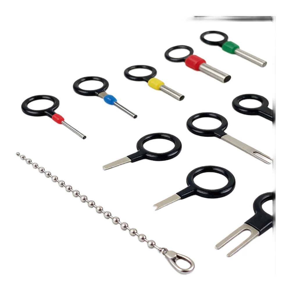 Black Silver Terminal Removal Tool Automotive Electrical Repair Tools Remove And Add Wires Automotive Wiring Harness Use