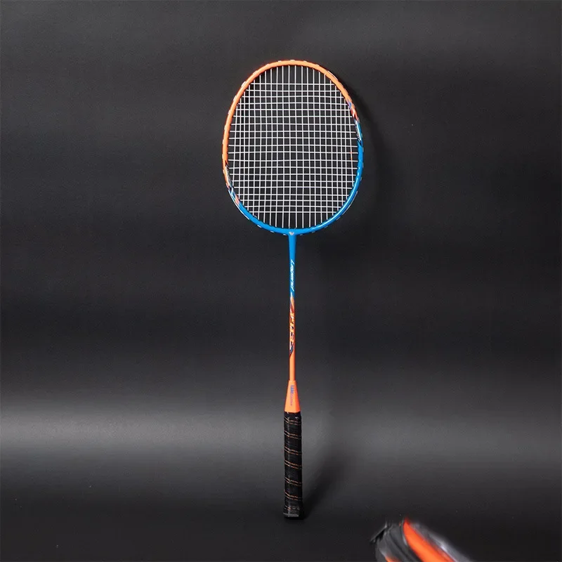 Badminton Racket Beginner Training General Racket Ferroalloy Integrated Material Adult Student Badminton Racket Set