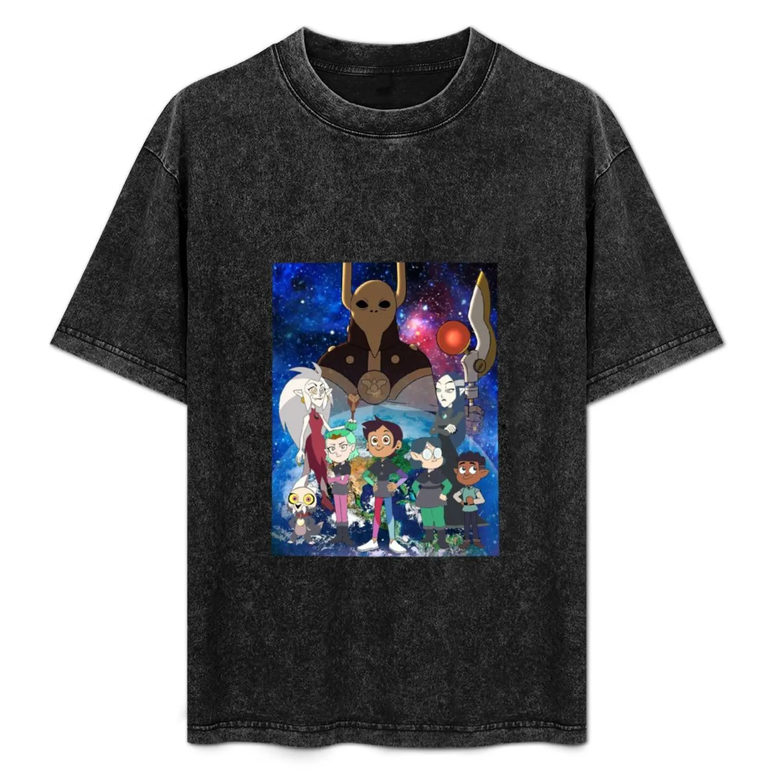 

The Heroes & Villains of Owl House T-Shirt funny costumes tees anime shirts men