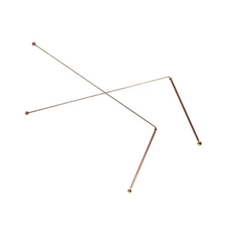 ABKQ-varilla para Detector de metales de cobre, varilla de posicionamiento, Detector de búsqueda de adivinación, varilla de proyección
