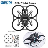 GEPRC DarkStar20 GEP-DS20 Frame 2 Inch Lightweight FPV Drone Accessories Multiple Colour Compatible with 1003 and 1102 Motors RC