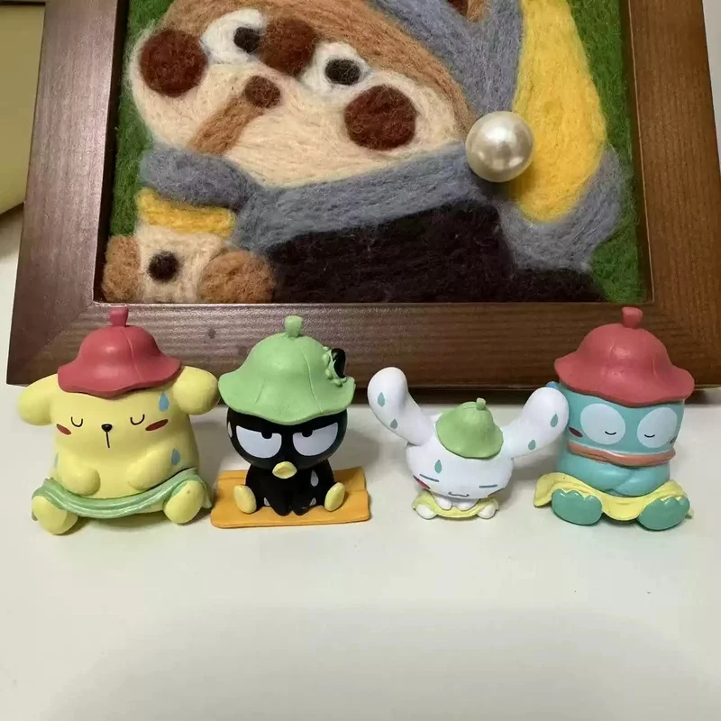 

New Product In Stock Cartoon Blind Box Steam Sauna Series Yuguigou Sweat Steaming Style Desktop Decoration Handmade Gift