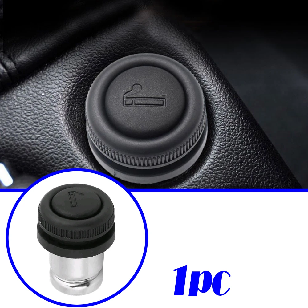 

1pc Universal Car Portable Lighter Tool Car 21mm Cigarette Lighter Black Car Cigarette Lighter Plug Auto Interior Accessories