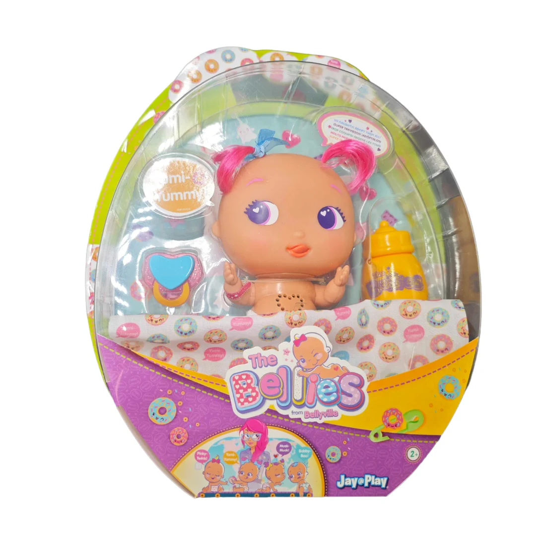 Ensemble de jouets électroniques interactifs pour bébés filles, jeu de simulation de sons de ventre réalistes, cadeau d'anniversaire pour enfants (Bellyville)