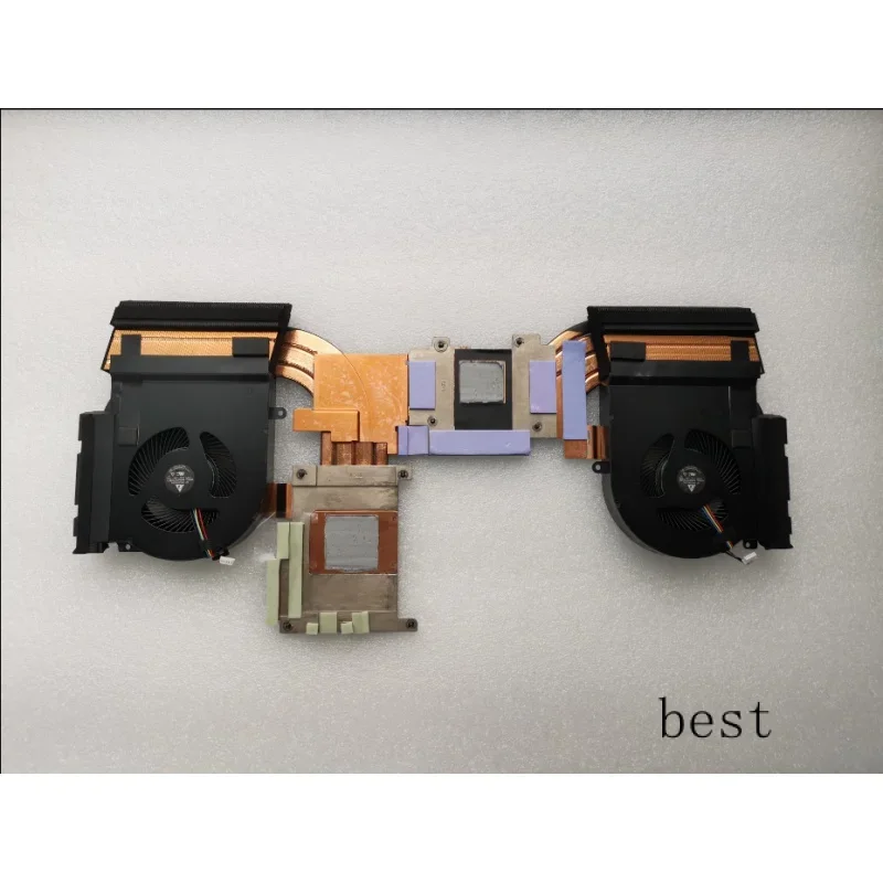 ใหม่สําหรับ Dell Alienware Area-51m R1 RTX 2080 พัดลมระบายความร้อน Cooler พัดลม CN-0FY4CJ 0FY4CJ AT2F1005DT0 ฮีทซิงค์หม้อน้ํา