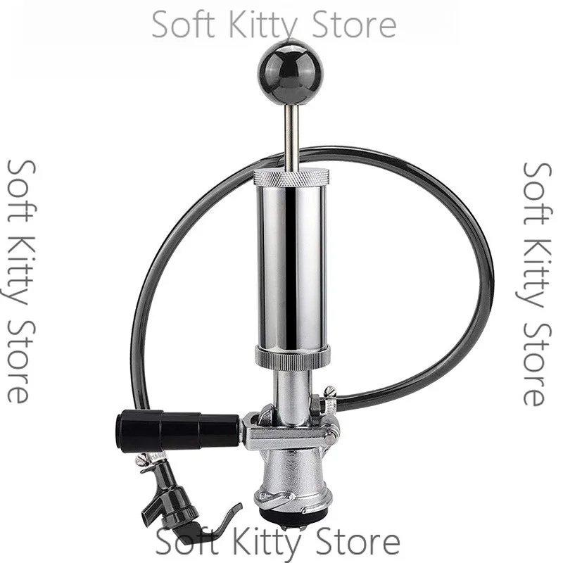8-Inch outdoor draft beer keg Beer pump Craft beer D-type pump  picnic pump S-type