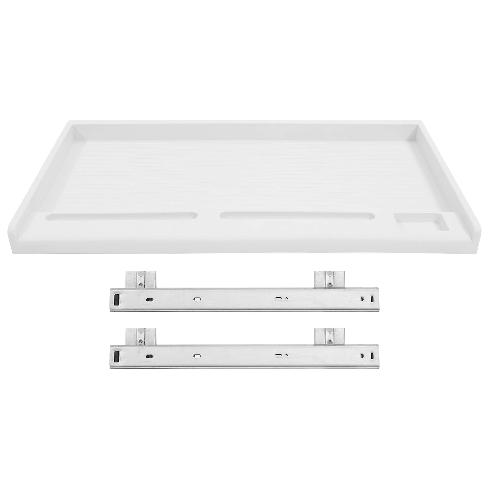 

Keyboard Tray Trays under Desk Rest Number Organizer Pp for Slide Out Office Desktop Stand