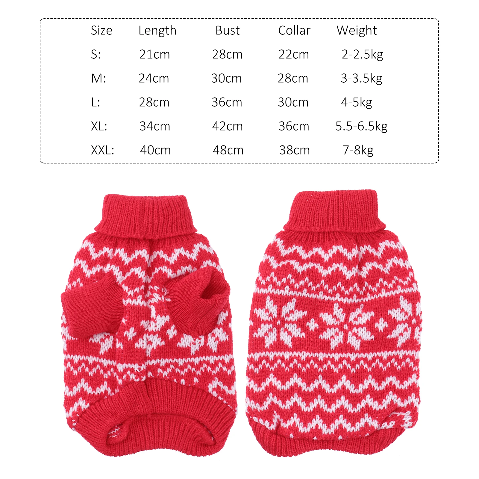 

Pet Sweater Cold Weather Dog Coat Costumes Hoodie Coats Winter Jacket Cute Warm Clothes Christmas