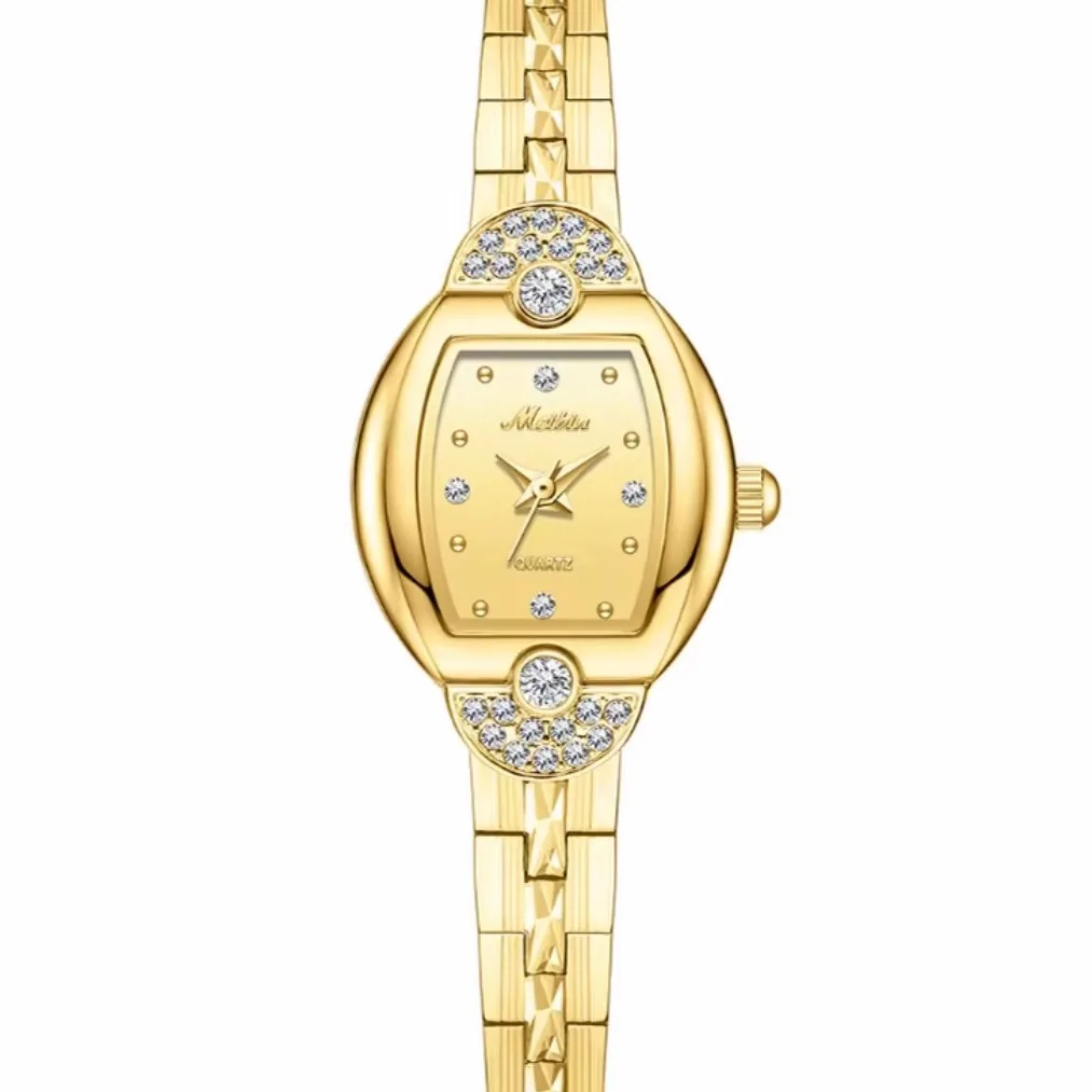 نفس النمط الجديد مشبك سوار ساعة مزاجه المألوف ساعة نسائية السيدات ساعة كوارتز هدية لصديقتك #5