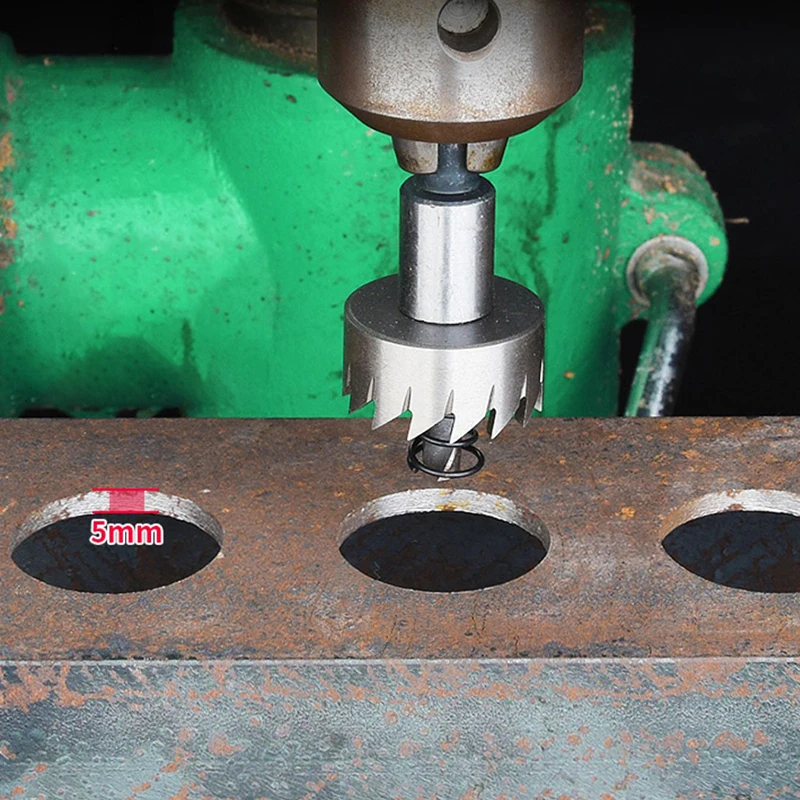 จัดส่งฟรี KaKarot HSS เจาะรู Bit Hole Saw คาร์ไบด์เคล็ดลับสแตนเลสโลหะเจาะเหล็กความเร็วสูง12-80มม.