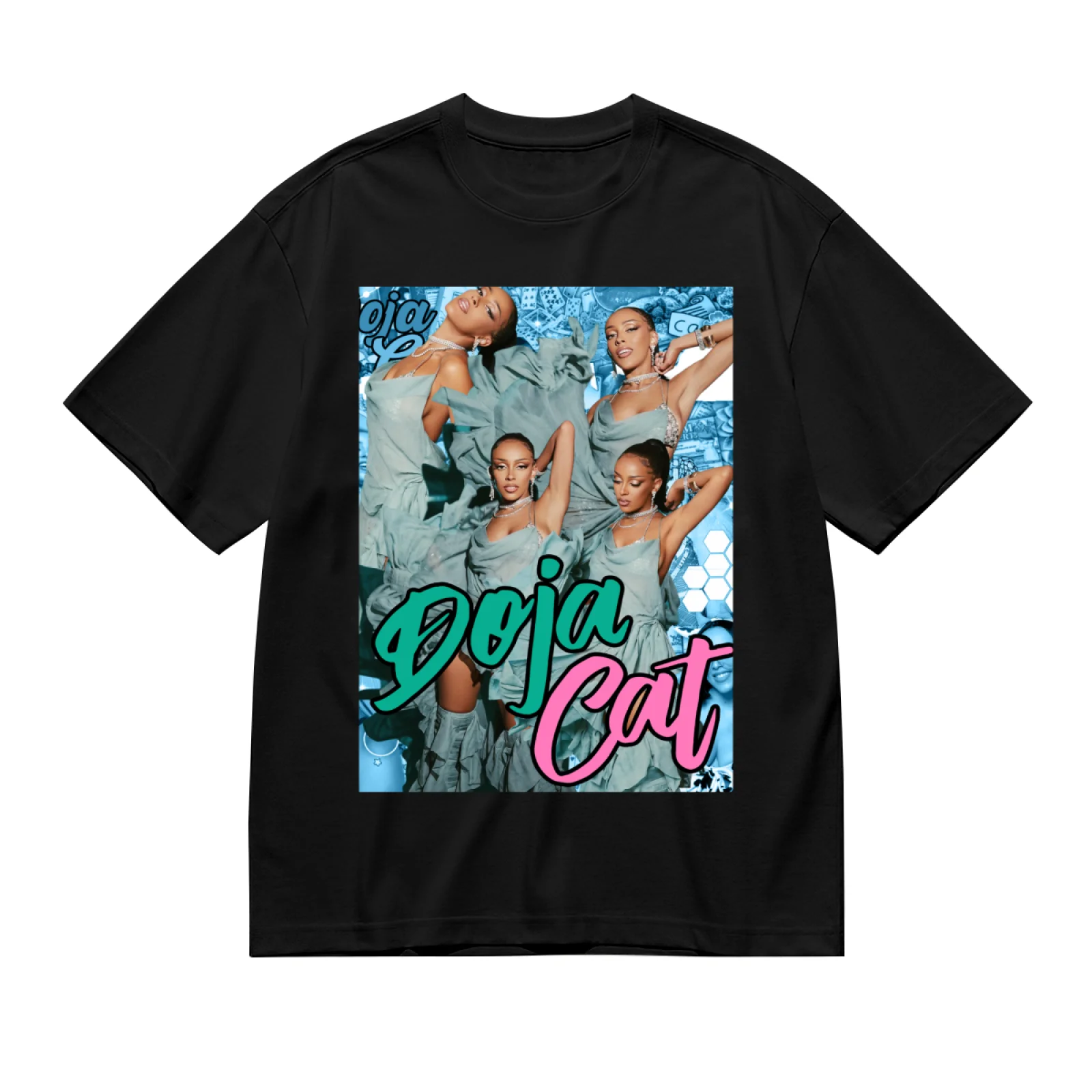 DMX Doja Cat Vintage Bootleg Graphic T-Shirt Unisex Hip Hop Streetwear Oversized Cotton Short Sleeve Tee