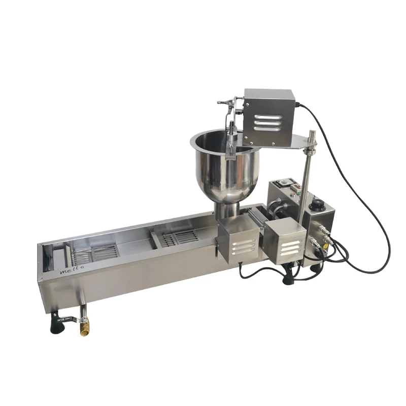 Electric Donut Waffle Maker Fully Automatic Crepe Sandwich Fryer Machine