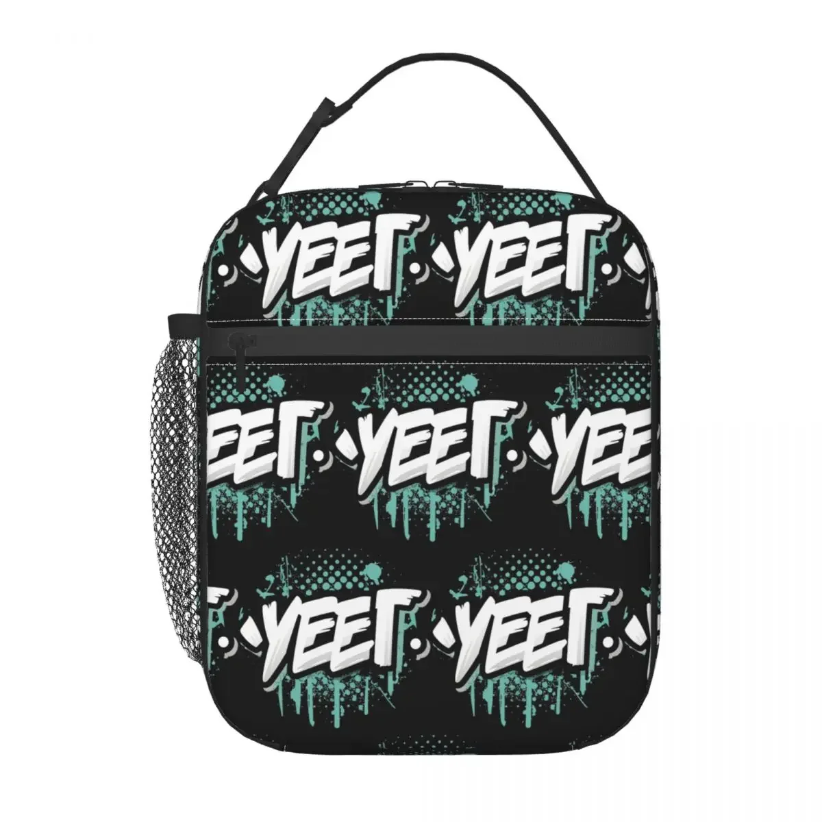 Signature Cool Menly Jey Uso Yeet Insulated Lunch Bag for Women Children Portable Food Boxes Thermal Lunch Box Tote