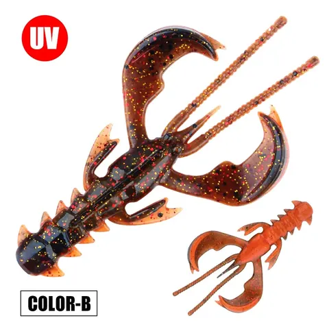 Spinpoler Agile Shrimp приманка для ловли рыбы 4см 20шт / 6,5см 10шт