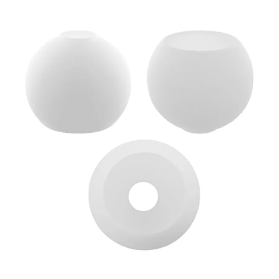 

Комплект из 3 белых стеклянных плафонов-шаров для светильников, диаметр 5,9 дюйма, цоколь E26, крепление 1-5/8 дюйма, стеклянный плафон-шар для лампы